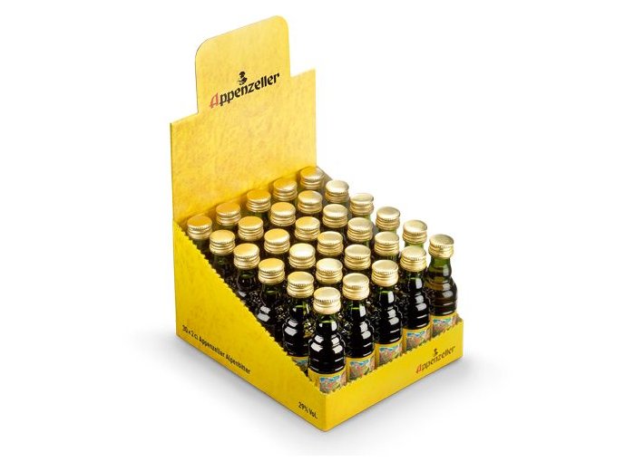 Appenzeller Alpenbitter 30er Pack Miniaturen 2cl CAx30