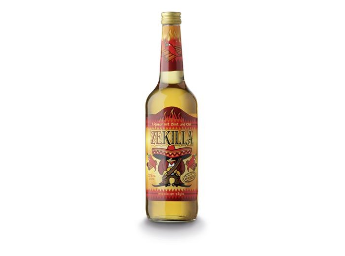 Zekilla Zimtlikör mit Chili 70cl CAx6