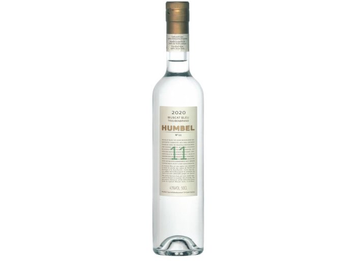 Humbel Muscat Bleu Nr. 11 Traubenbrand BIO 50cl CAx6