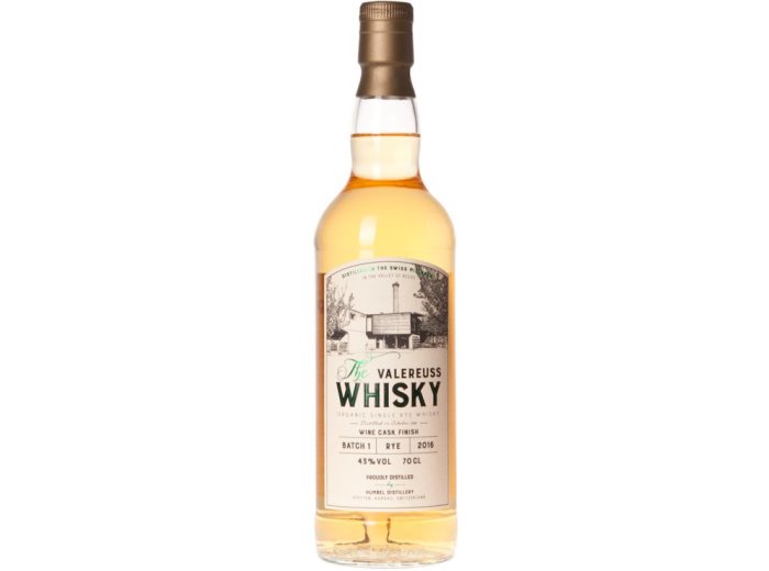 ValeReuss Single Rye Whisky -T- BIO Batch 1 70cl CAx6