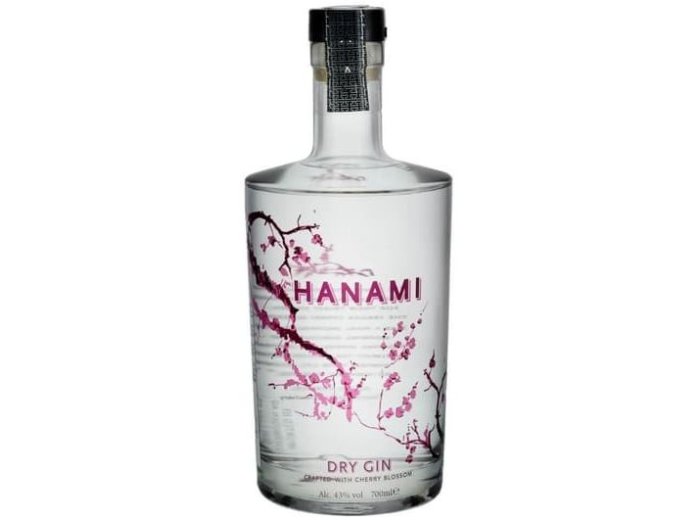 Hanami Dry Gin with Cherry Blossoms 70cl CAx6