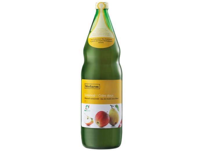 Biofarm Süssmost Biodor (in Möhl Harassen) 100cl HAx12