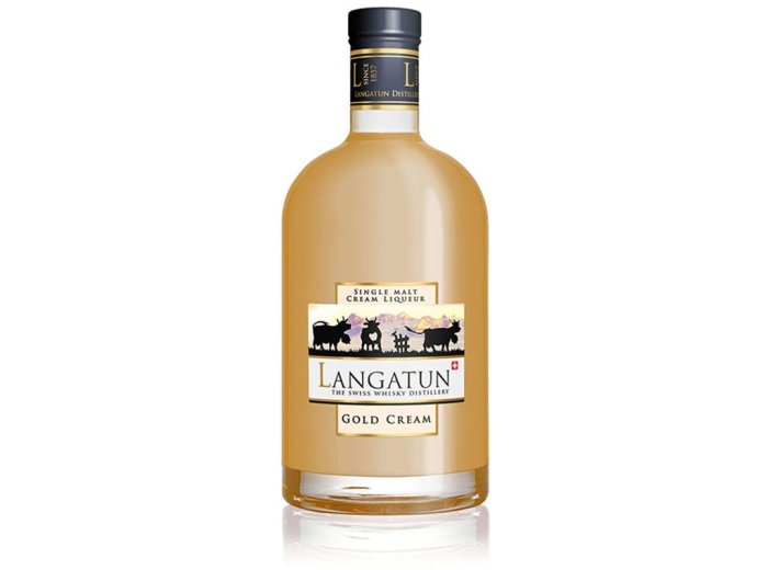 Langatun Gold Cream Singel Malt Likör 50cl CAx6