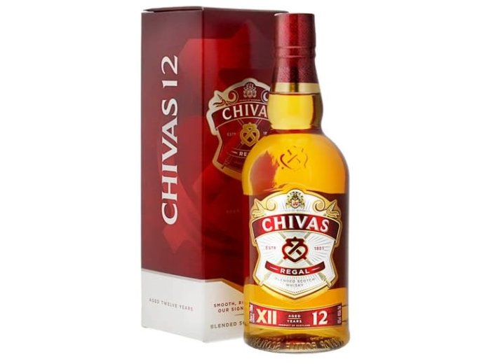Chivas Regal 12 Years Blended Scotch Whisky 70cl CAx6