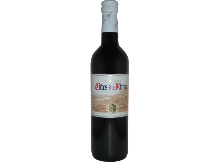 Côtes du Rhône AC Caves des Vignerons de Rochegude als Ersatz für 100cl Flaschen 50cl VIx15