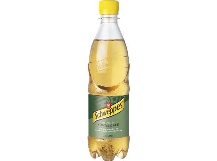 Schweppes Ginger Ale 1L Pet Schrumpf 100cl CAx6