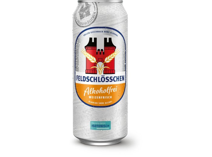 Feldschlösschen alkoholf. Weizenfrisch Dose 5dl 6PK -T- 50cl CAx24