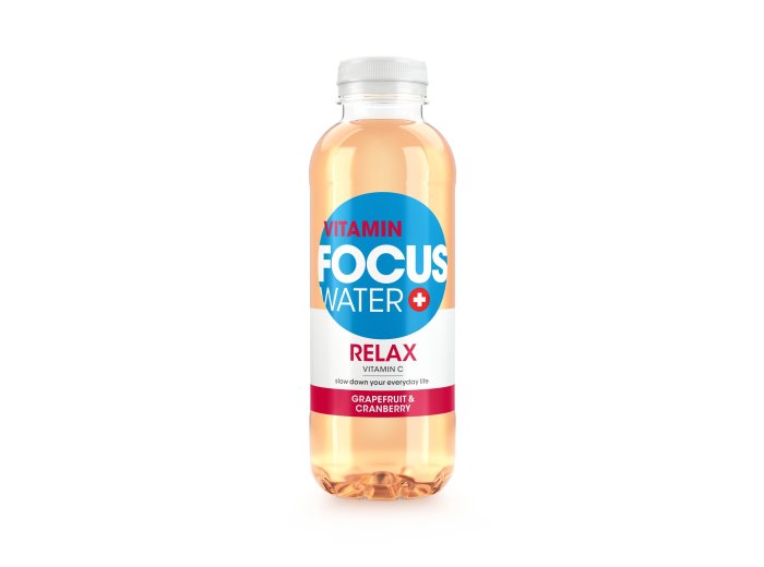 Focuswater RELAX Grape Cranb. rot PET #wird nicht mehr produziert | Ers. 3613 Foc.MIND 50cl CAx12