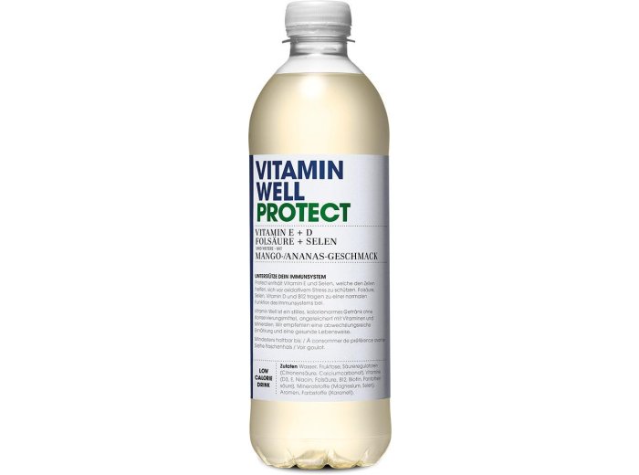 Vitamin Well PROTECT 50 cl Mango Ananas Geschmack 50cl CAx12
