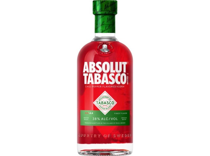 Absolut Vodka Tabasco -T- 70cl CAx6