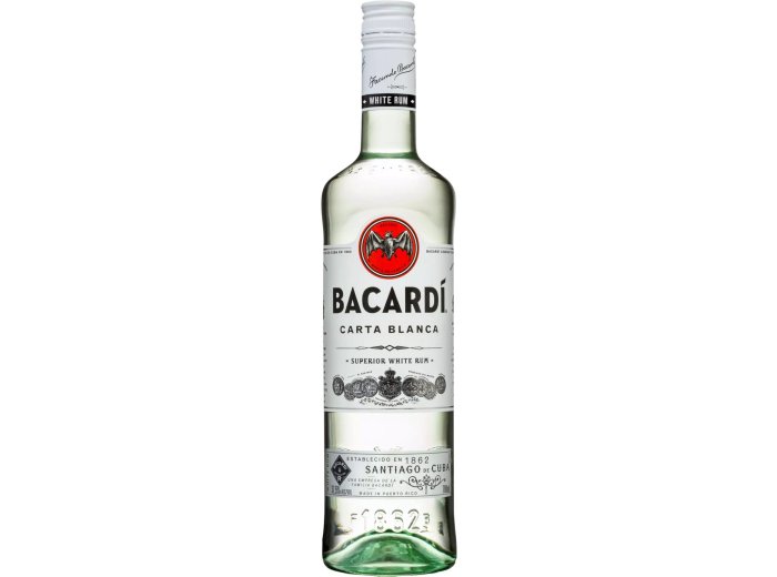 Bacardi Rum Blanca 70cl CAx6
