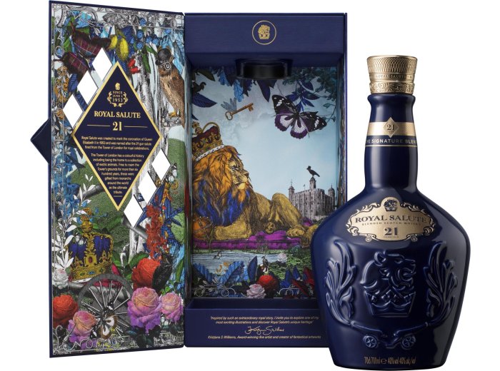 Chivas Royal Salute 21 Years -T- Blended Scotch Whisky 70cl CAx1