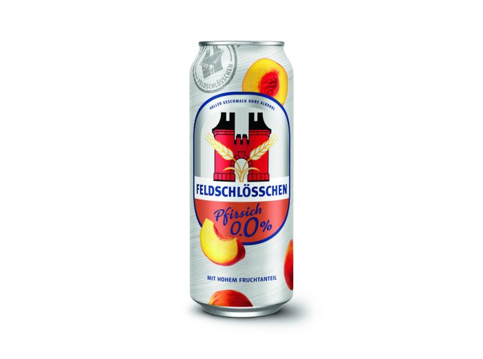 Feldschlösschen alkoholf. Pfirsich Dose 5dl 6PK -T- 50cl CAx24