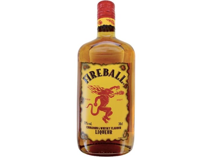 Fireball Cinnamon & Whisky Flavour Liqueur / Zimt Likör 70cl CAx6