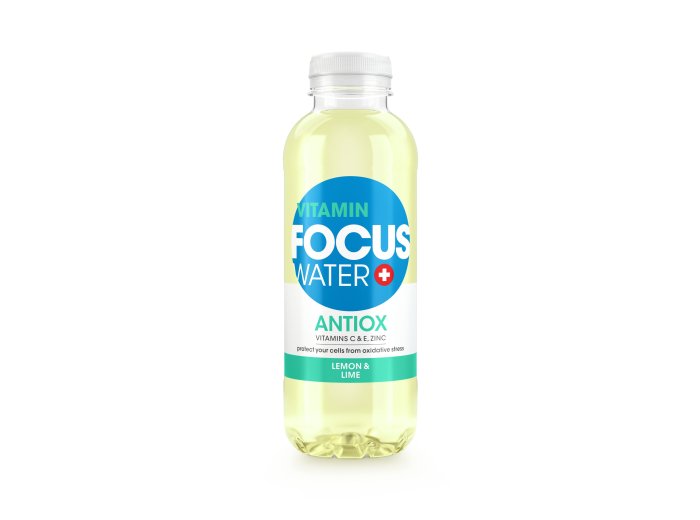 Focuswater ANTIOX Lemon & Ginger PET 50cl CAx12