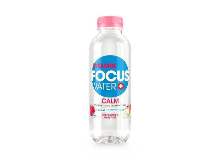 Focuswater CALM Rhabarber Himbeer PET -T- 50cl CAx12