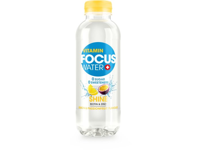 Focuswater SHINE Zitrone & Passionsfrucht PET -T- 50cl CAx12