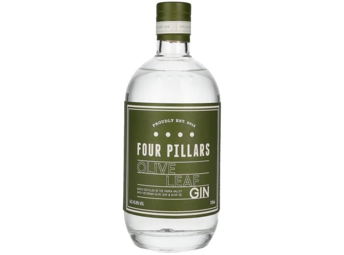 Four Pillar's Olive Leaf Gin 70cl CAx6