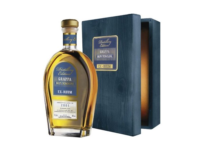 Grappa Barrique Ex-Rhum -T- Bepi Tosolini 70cl CAx2