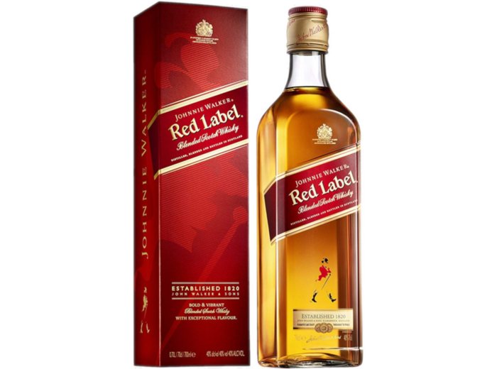 Johnnie Walker Red Label Blended Scotch Whisky 70cl CAx6