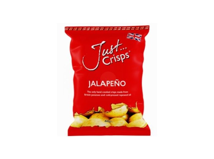 Just Crisps Jalapeno 100% British Crisps CAx24
