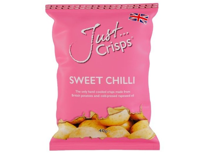 Just Crisps Sweet Chilli 100% British Crisps CAx24