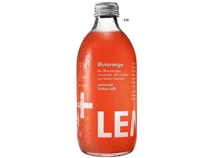 LemonAid Blutorange Bio EW #NEU 12 pack 33cl CAx12