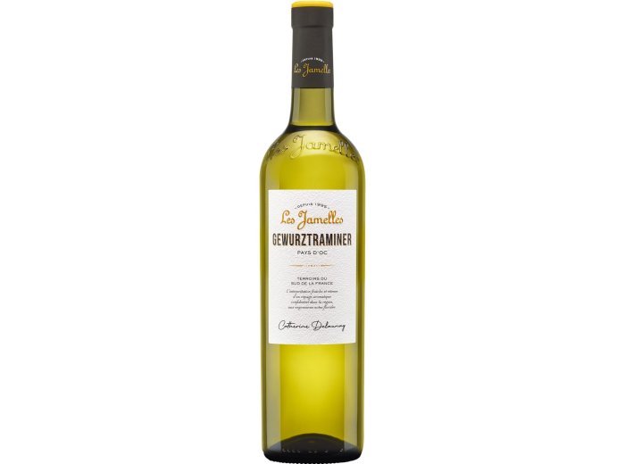 Les Jamelles Gewurztraminer -T- Vin de Pays d'Oc IGP 75cl CAx6