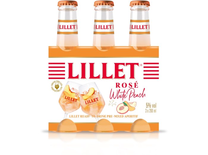 Lillet Rosé White Peach Ready-to-Drink Sparkling Apperitif 20cl CAx24
