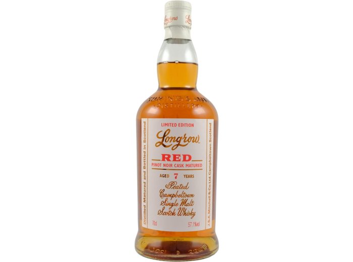 Longrow Red 7 Years Single Malt Pinot Noir Cask Finish 70cl CAx6