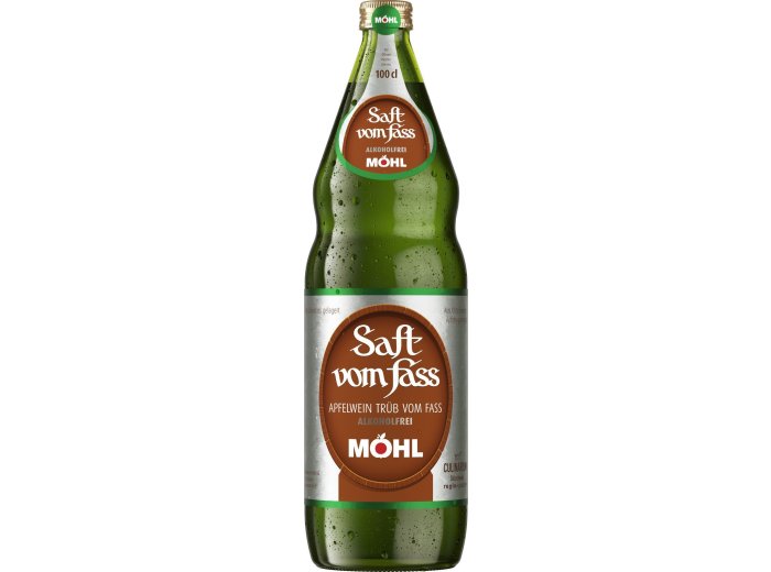 Möhl Saft v.Fass trüb alkoholf 100cl HAx12