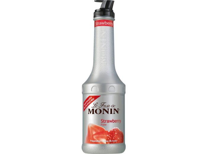 Monin Fruchtpüree Erdbeere -T- Fraise (Strawberry) 100cl CAx4