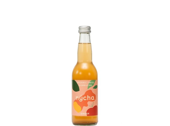 NYCHA Kombucha Ginger Lemon 33cl EW BIO 33cl CAx24