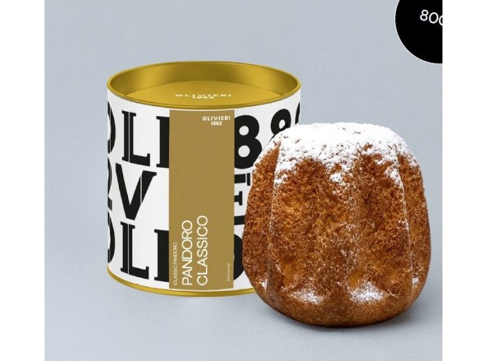 Olivieri 1882 Classic Pandoro Mini Hat Box 80gr CAx24