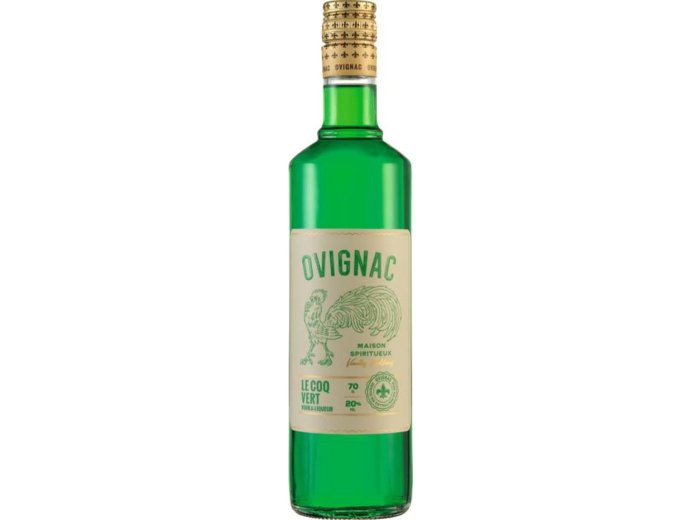 Ovignac Green Vodka Liqueur -T- 70cl CAx6