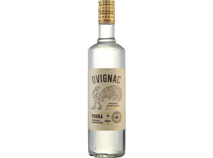 Ovignac Pure Vodka 70cl CAx6