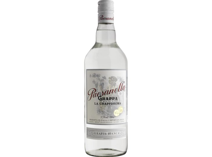 Paesanella Grappa Bianca 100cl CAx6