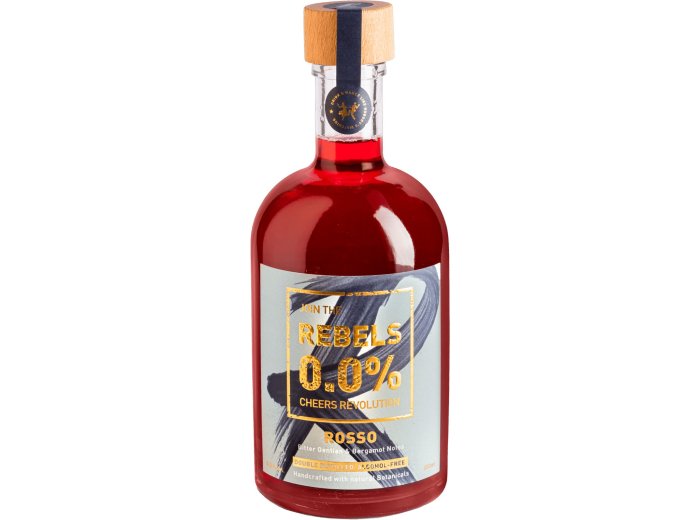 Rebels 0,0% Rosso -T- (Bitter Aperitif Alternativ) 50cl CAx6