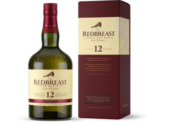 Redbreast 12 Years Single Pot Still Irish Whiskey 70cl CAx6