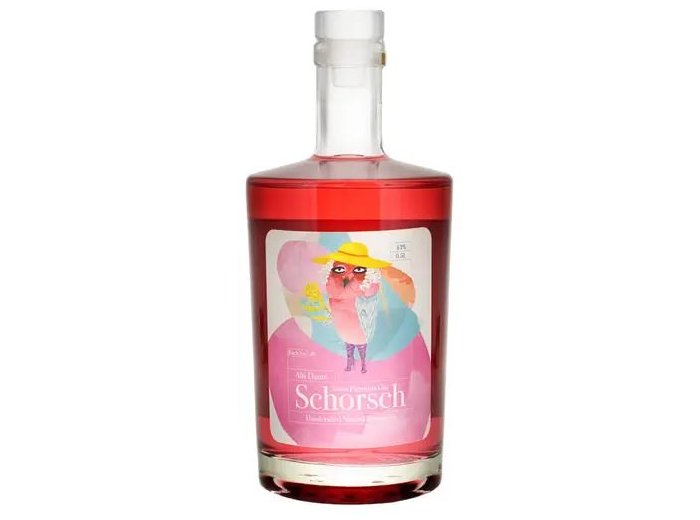 Schorsch Gin Alti Dante Swiss Premium Gin rosa -T- 50cl CAx6