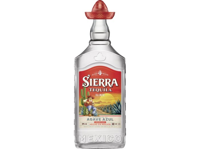 Sierra Tequila Silver 70cl CAx6