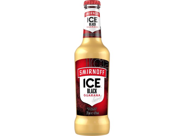 Smirnoff Ice Double Black Guarana 27.5cl CAx24