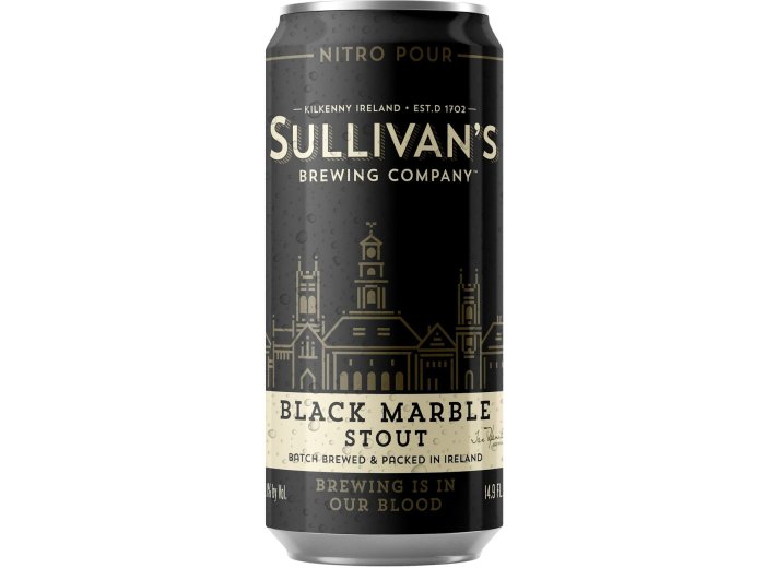 Sullivan`s Black Marble Nitro Pour Stout Dose 44cl CAx24