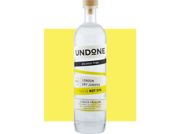 UNDONE Nr. 2 Juniper Type -T- (Gin Alternativ) 70cl CAx6