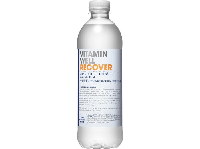 Vitamin Well RECOVER 50 cl Holunder/Pfirsich-Geschmack -T- 50cl CAx12