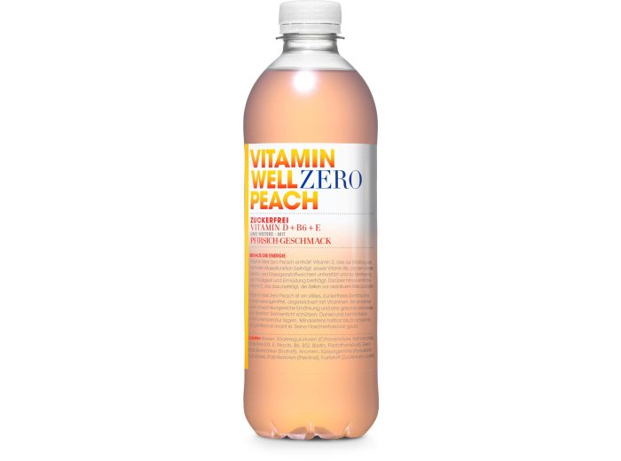 Vitamin Well ZERO Peach 50cl 50cl CAx12