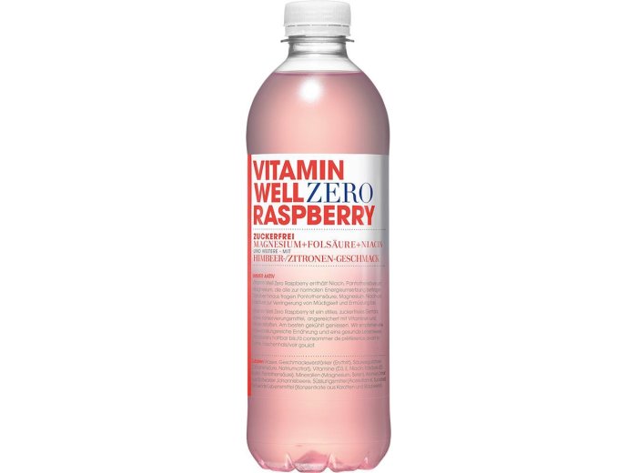 Vitamin Well ZERO Raspberry 50cl 50cl CAx12