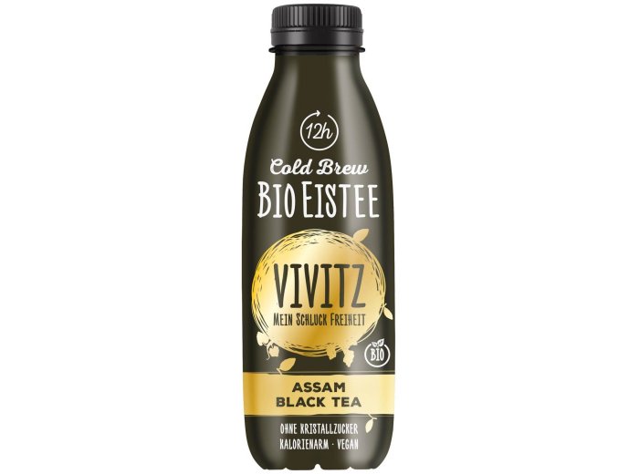 Vivitz Bio Cold Brew Assam Black tea 4x6Pk PET 50cl CAx24