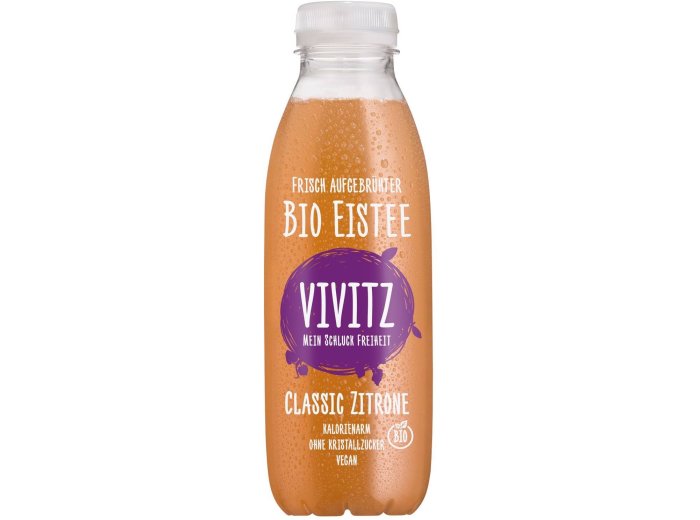 Vivitz Bio Eistee Classic Zitrone 4x6Pk PET 50cl CAx24