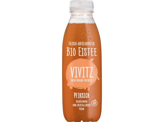 Vivitz Pfirsich Bio 4x6Pk PET 50cl CAx24